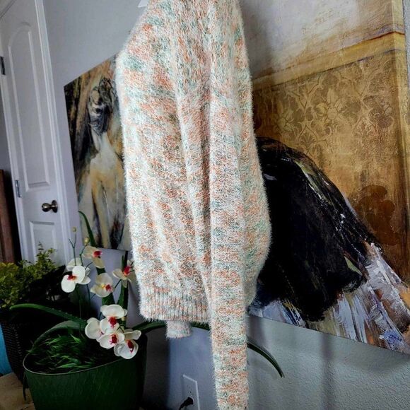 NEW with Tag OLIVIA sky knitted sweater size L - Picture 4 of 12